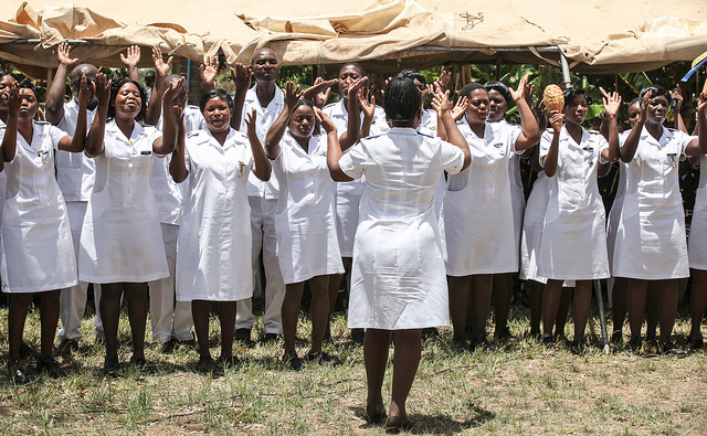 nurses in zimbabwe